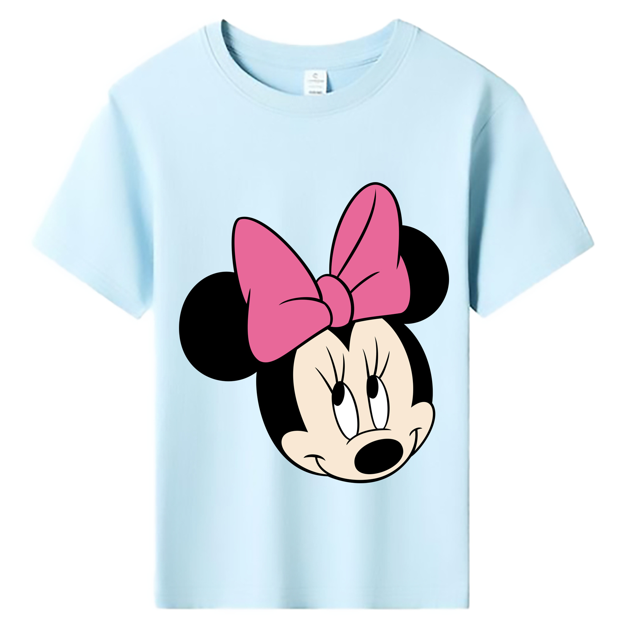 ミッキーマウス Mickey Mouse 綿100％キッズTシャツ（フロントプリント）